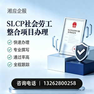 泰安SLCP社会劳工整合项目申报服务