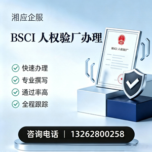 泰安BSCI人权验厂申请服务