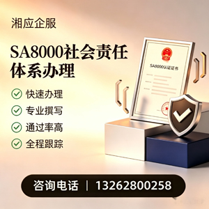 泰安SA8000社会责任体系认证服务
