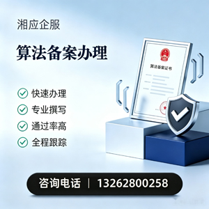 泰安算法备案申报服务