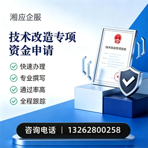 泰安技术改造专项资金申报服务